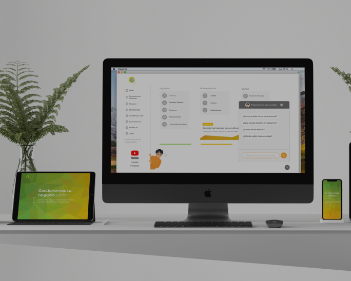 SigPyme para Mac conectado con iPad y iPhone