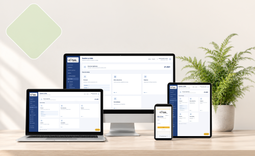 Aplicación institucional a medida de La Salle disponible en ordenador, portátil, tableta y móvil